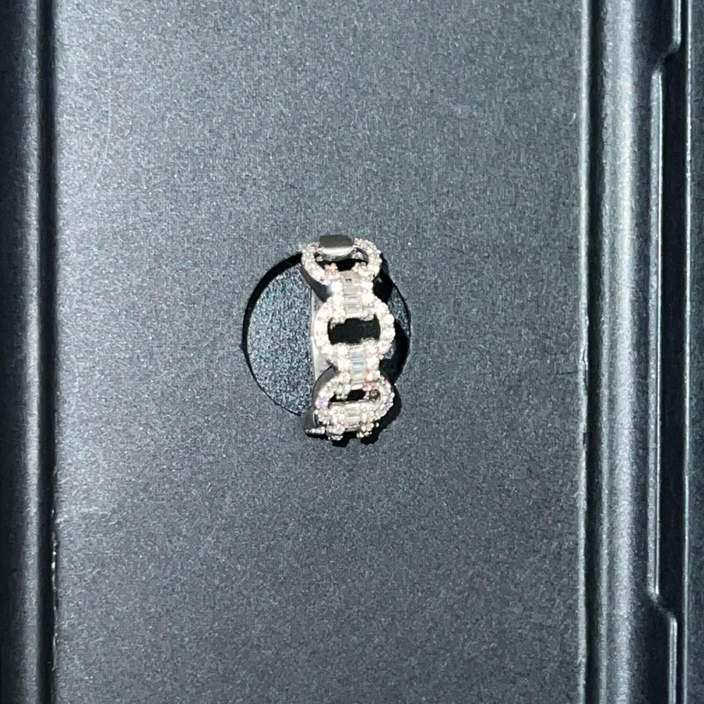 1.75 CZ Channel Ring - Picture 2 of 5